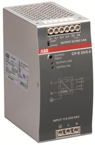 Immagine per CP-E 24/5.0 IN:115/230VAC OUT:24VDC/5A da Sacchi elettroforniture